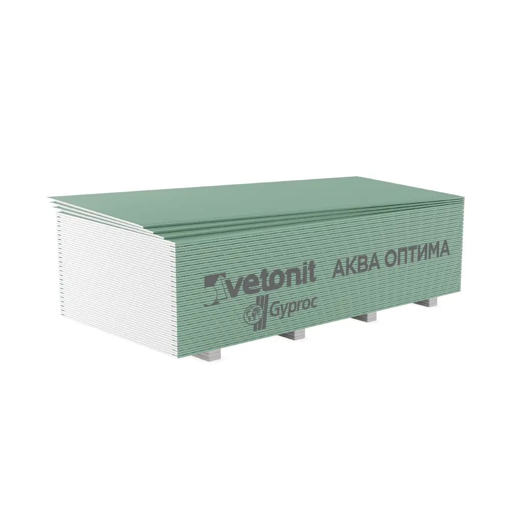 Гипсокартон влагостойкий Vetonit (2000х1200мм)