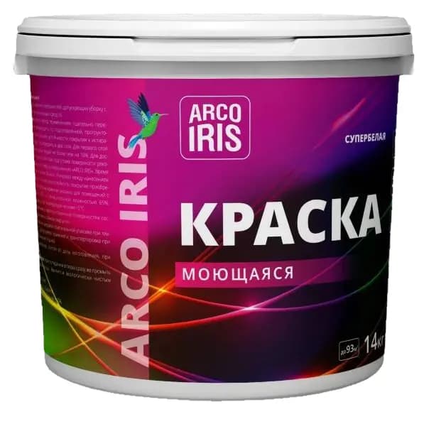 Краска Arco Iris моющаяся