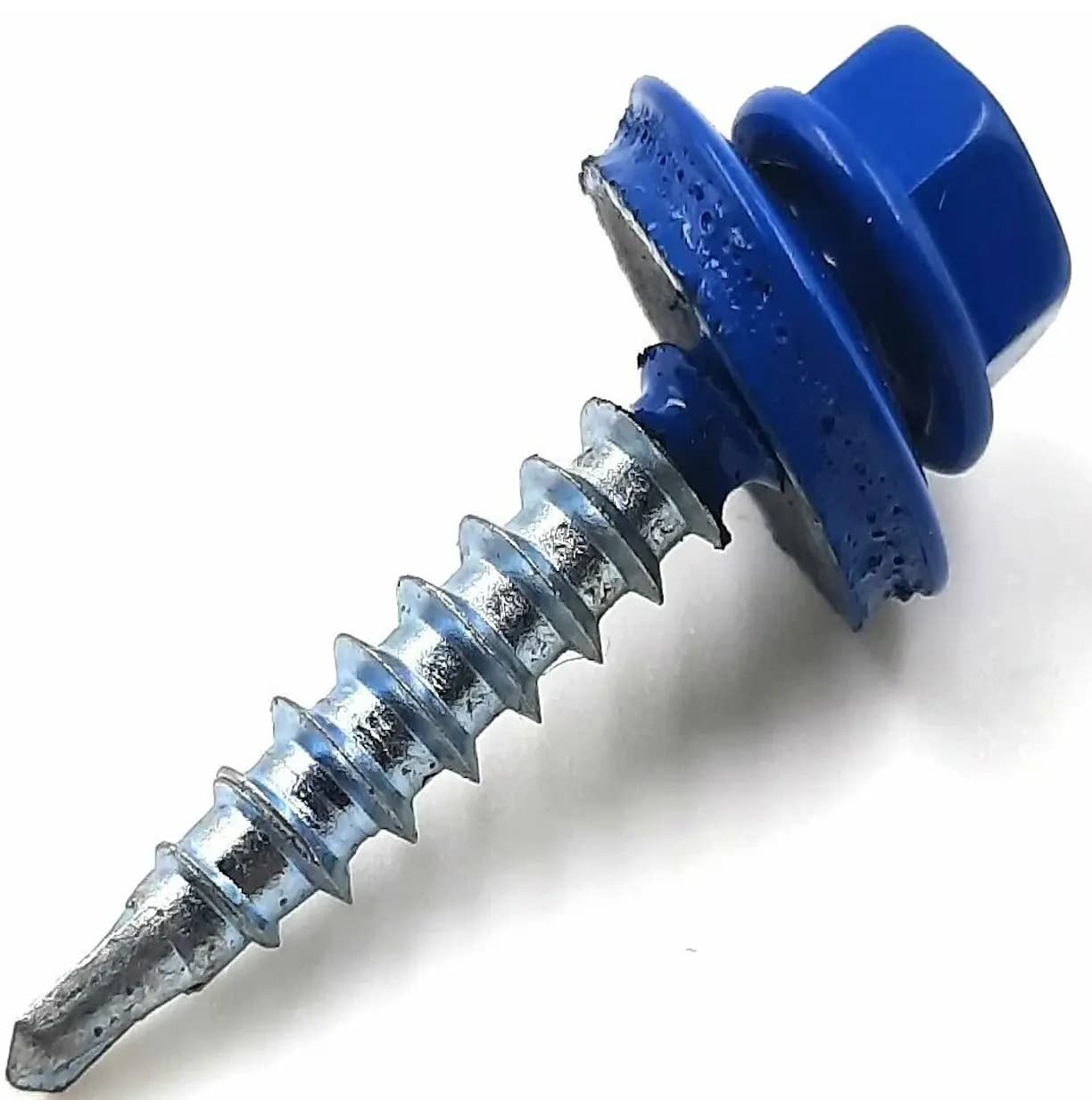 Кровельный саморез синий
