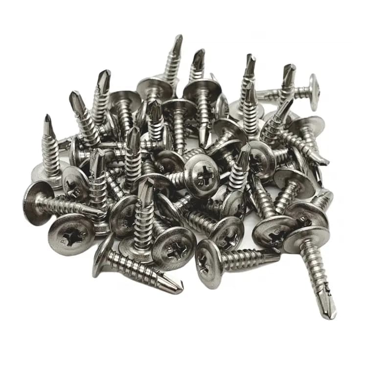 Саморез прессшайба со сверлом