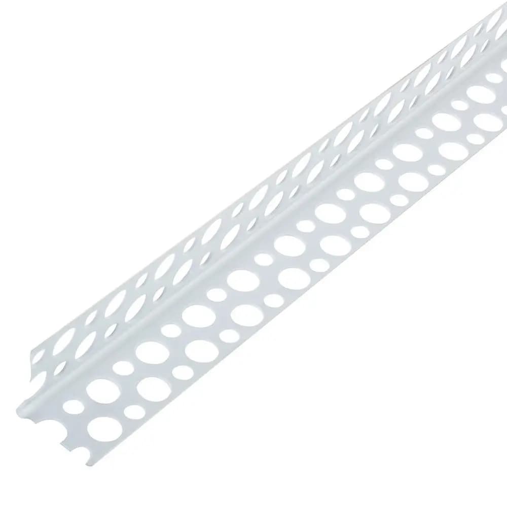 Угол перфорированный пластиковый (20х20х3000мм)