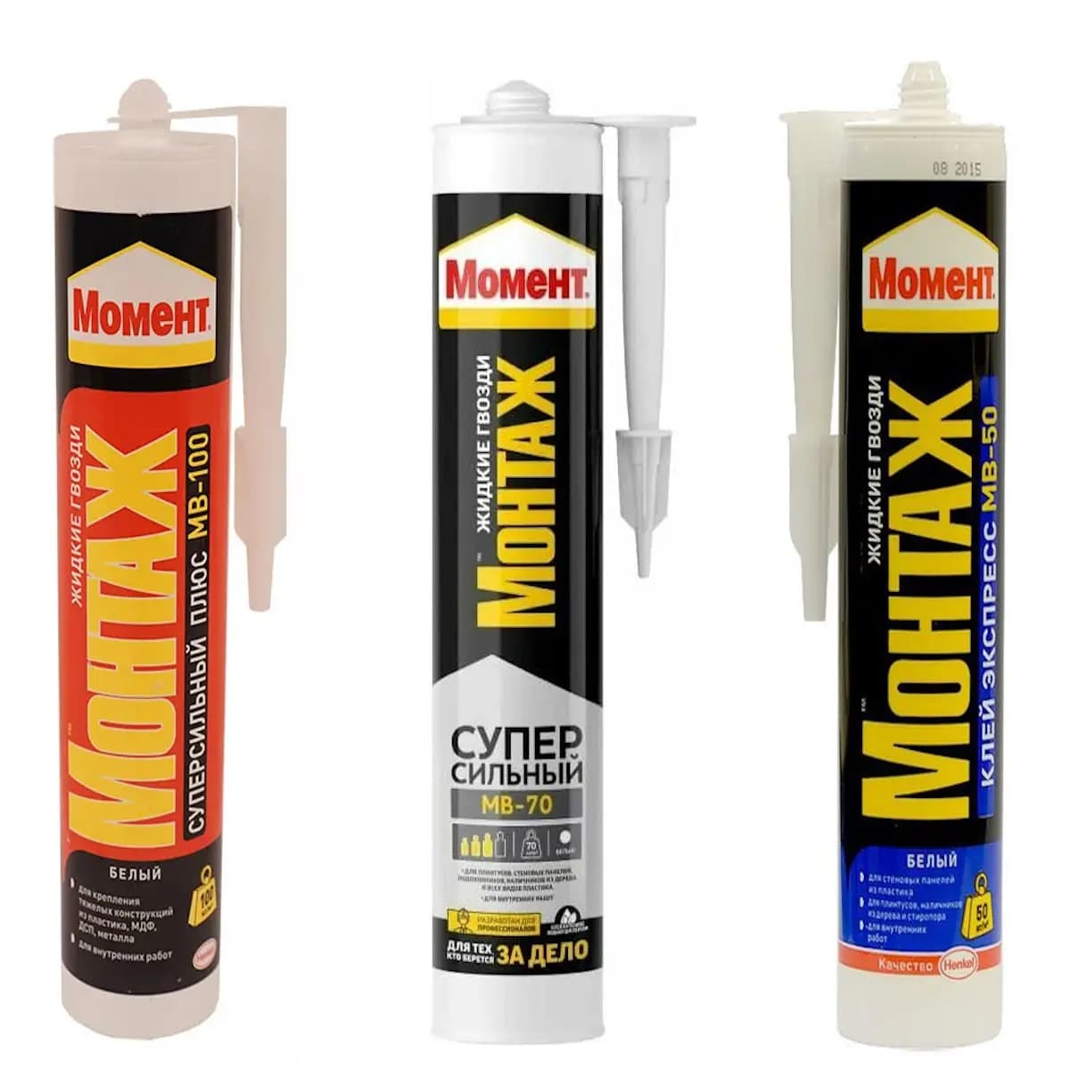 Монтажный клей Момент Жидкие гвозди
