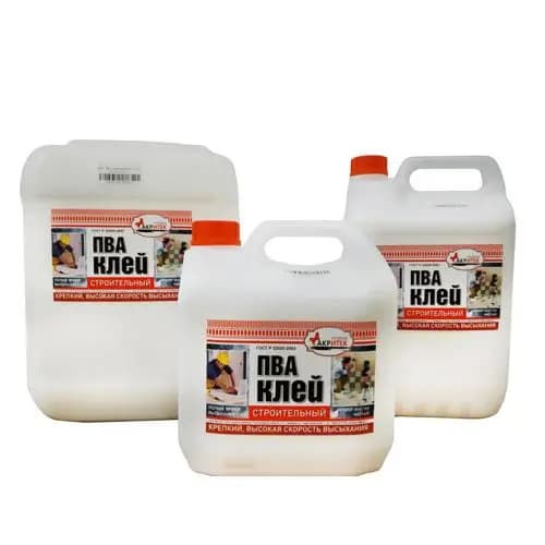 Клей ПВА строительный