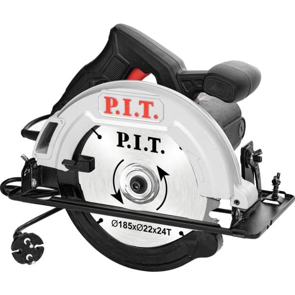 Пила циркулярная P.I.T. PKS185-C4 1200Вт